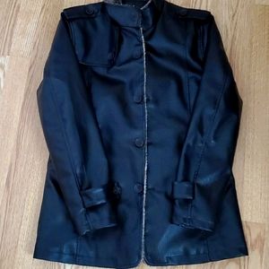 Never worn faux leather jacket